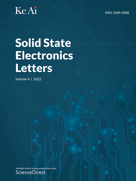 Go to journal home page - Solid State Electronics Letters